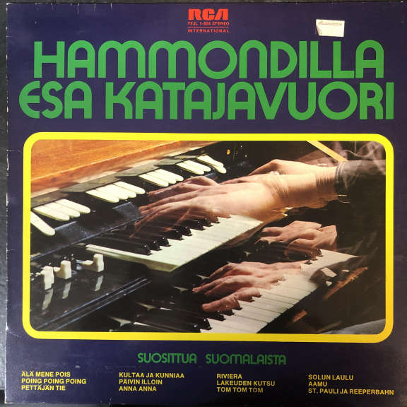 Esa Katajavuori Hammondilla - Suosittua Suomalaista LP 0