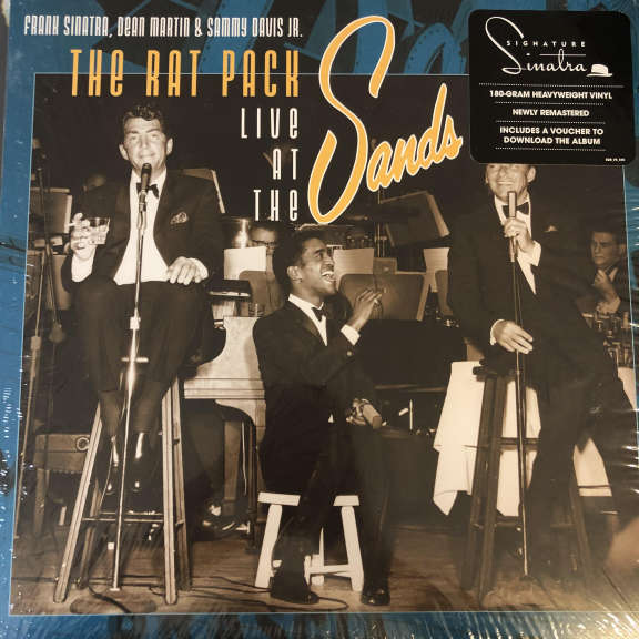 Frank Sinatra, Dean Martin & Sammy Davis Jr. The Rat Pack Live At The Sands LP 0