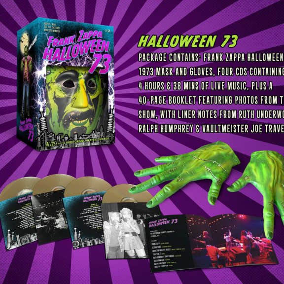 Frank Zappa Halloween 73 Box Oheistarvikkeet 2019