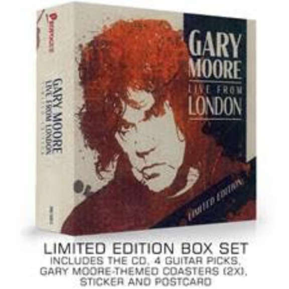 Gary Moore Live From London (Box) Oheistarvikkeet 2020