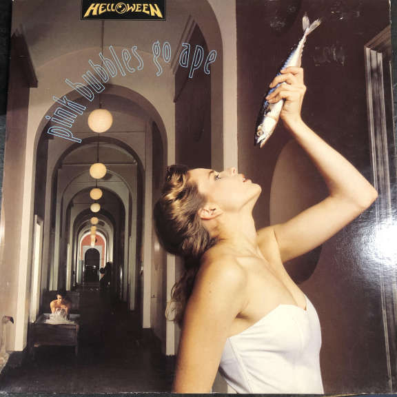 Helloween Pink Bubbles Go Ape LP 0