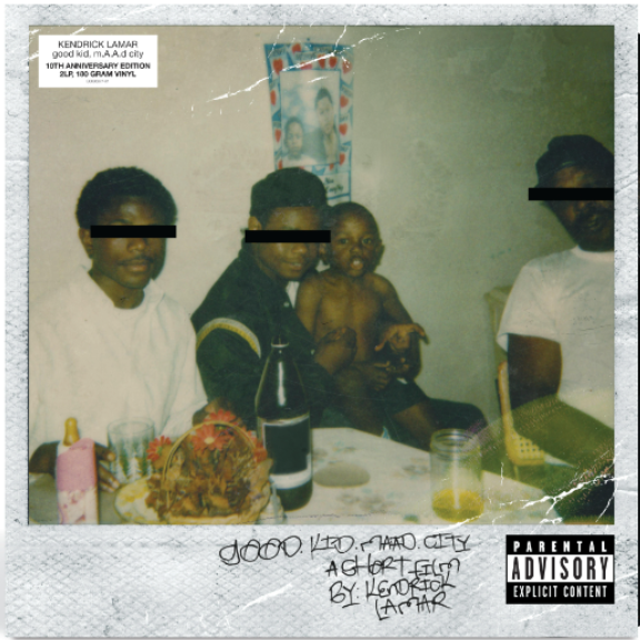 Kendrick Lamar Good Kid, M.A.A.D City (Anniversary) LP 2022