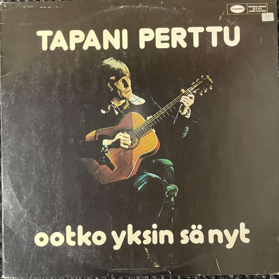 Tapani Perttu Ootko Yksin Sä Nyt LP 1974