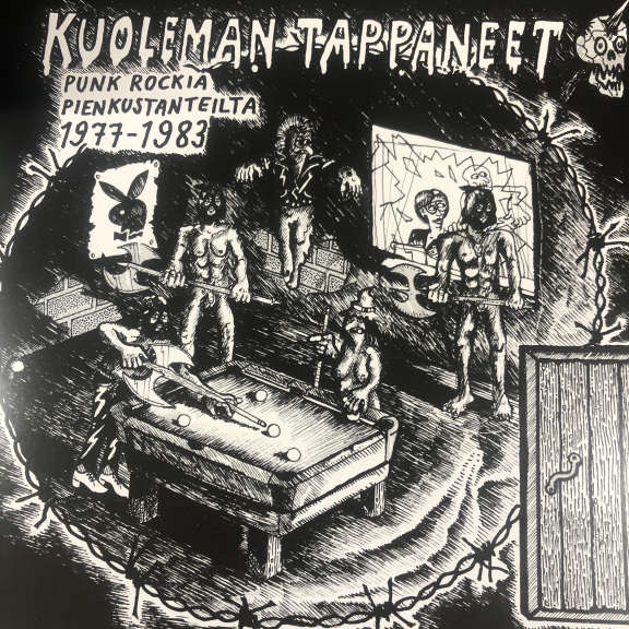 Various Kuoleman Tappaneet - Punk Rockia Pienkustanteilta 1977-1983 LP 0